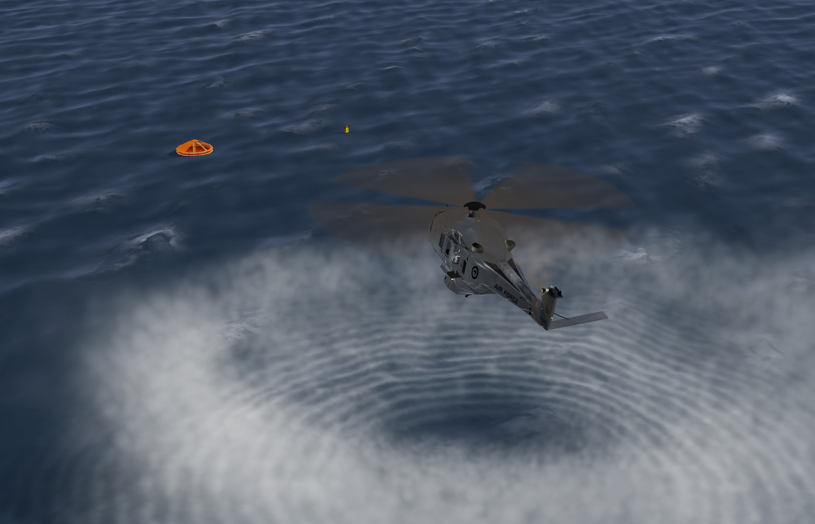 Helicopter Downwash